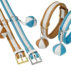 Karlie COTTAGE LINE Halsband - Blau-Weiß - 60 cm