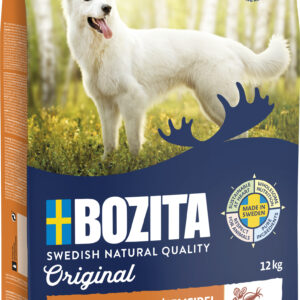 Bozita Dog Original Adult Sensitive Skin + Coat 12kg