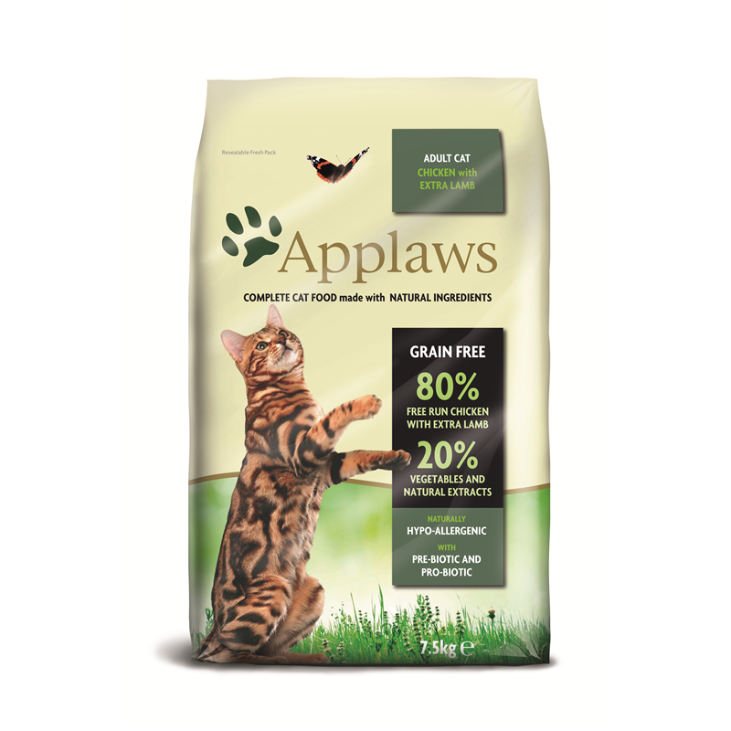 Applaws Cat Trockenfutter Huhn & Lamm 7,5kg